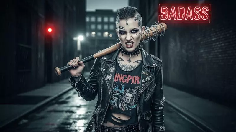 Badass Goonette Captions