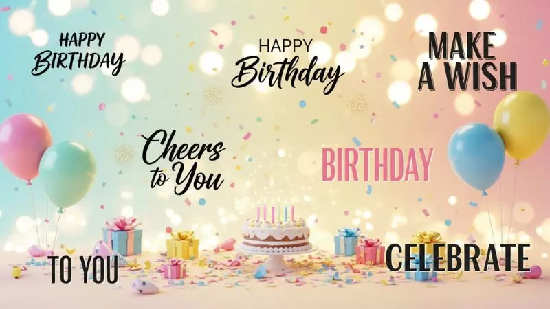 Birthday Aesthetic Captions