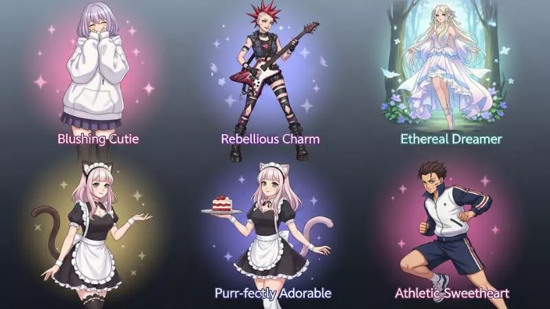 Anime Inspired Femboy Captions