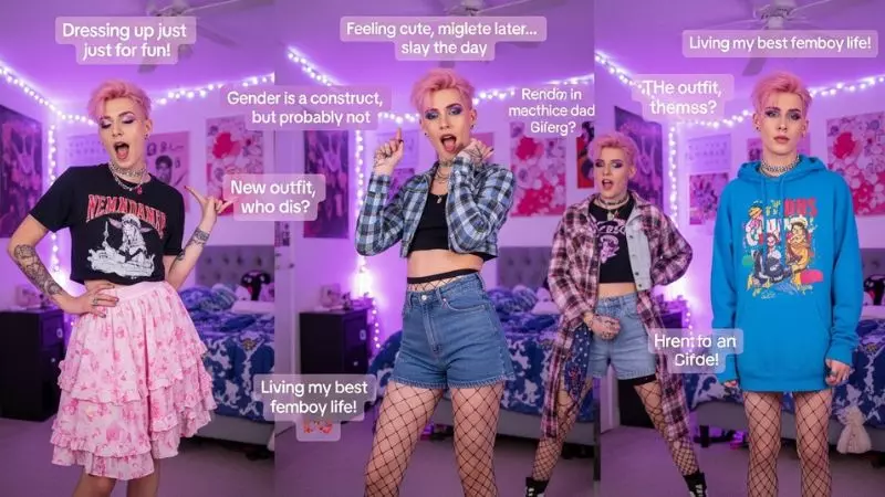 Femboy Captions for TikTok