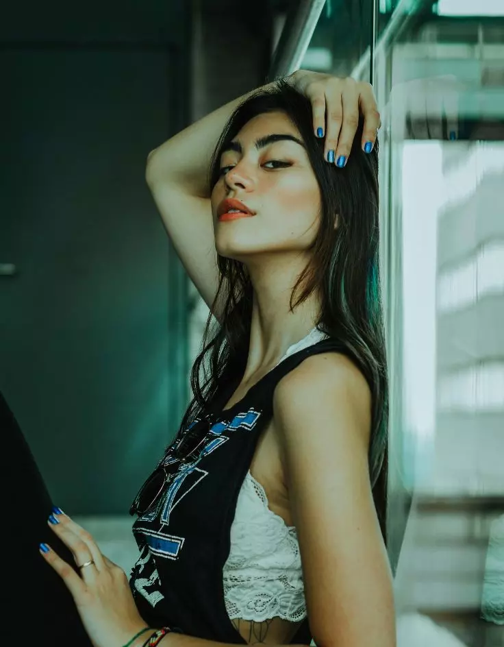 Nude Captions with Lyrics