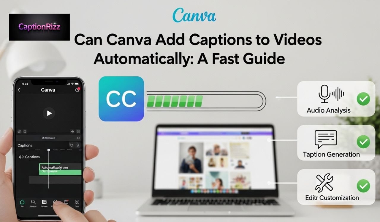 Can Canva Add Captions to Videos Automatically Fast Guide