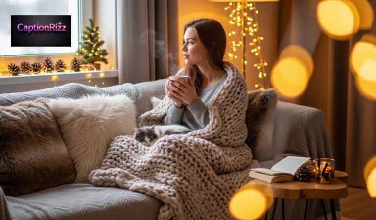 Captions for Winter Cozy, Cute & Aesthetic Ideas Today Now!