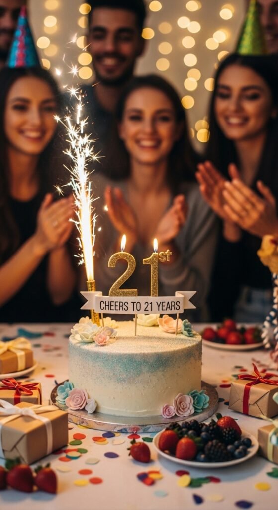Cute 21st Birthday Captions
