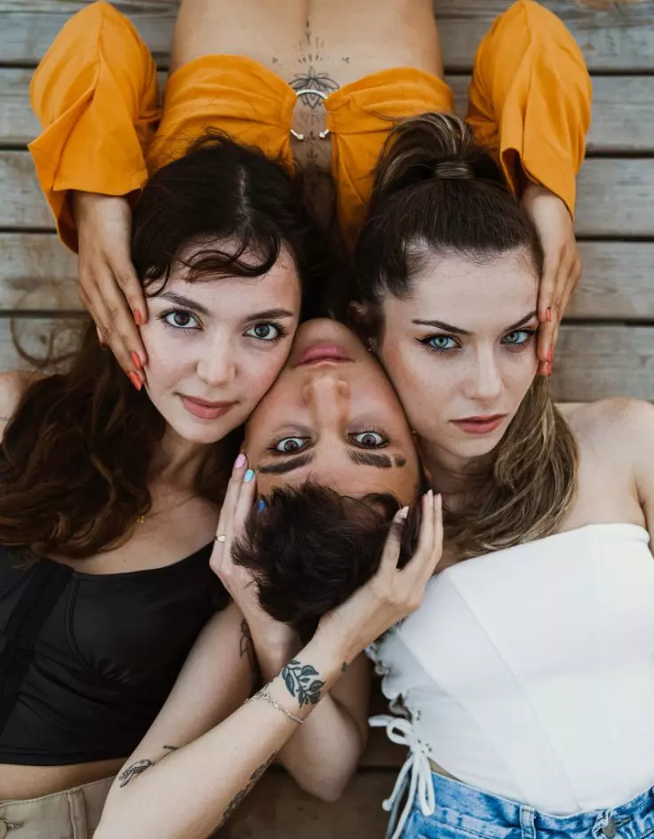 Trio Captions for Instagram for Girls