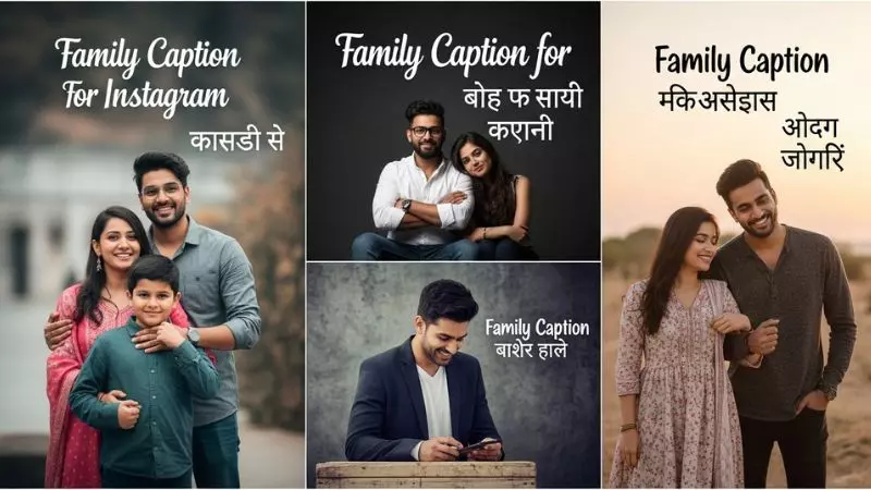 Family Captions For Instagram In Hindi