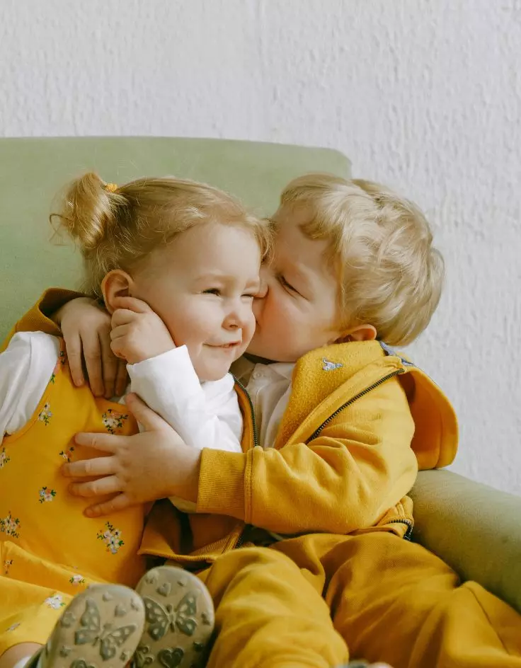 Captions for Siblings Photo