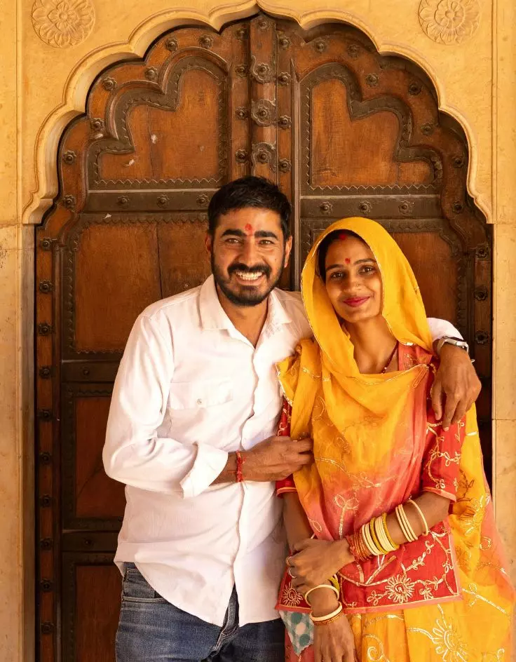 Rajasthani Poshak Captions for Boys