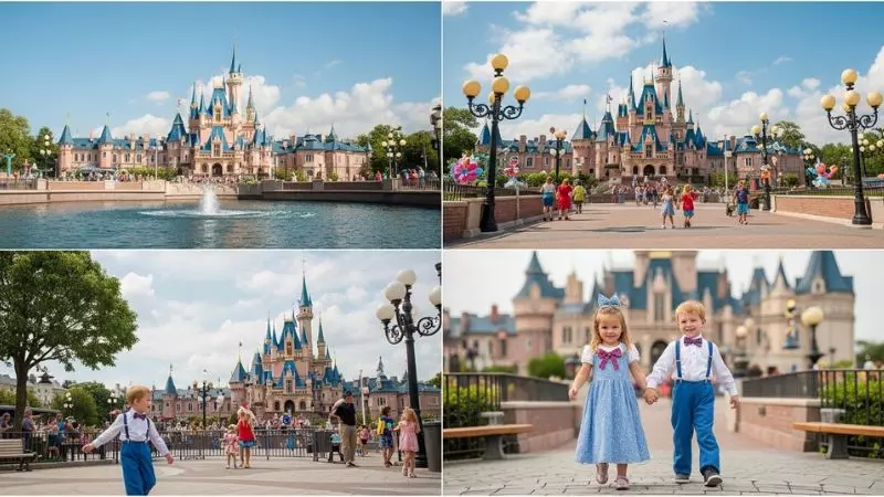 Disneyland Captions for Kids