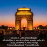 India Gate Captions for Instagram