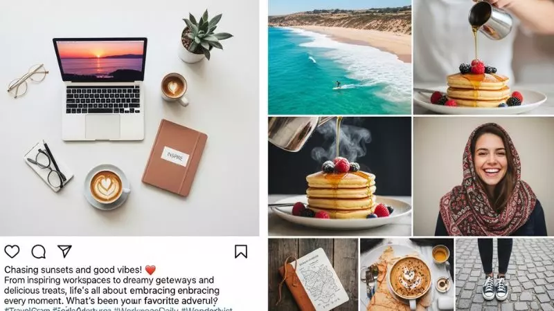 Caption for a Instagram