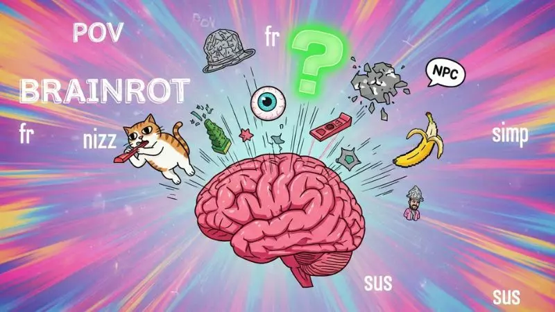 Brainrot Captions for Instagram