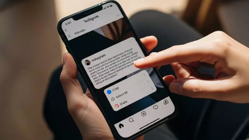 How to Copy Instagram Captions
