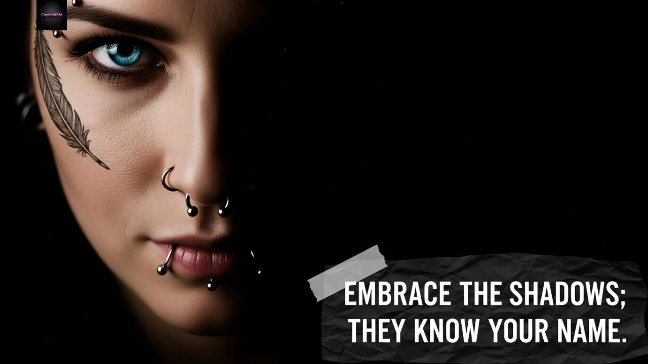 600+Best Dark Captions for Instagram to Express Your Bold Side