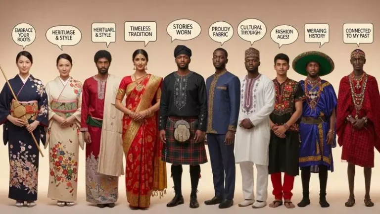 Traditional Outfit Captions for Instagram