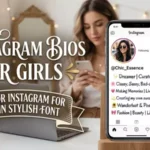 Bio for Instagram for Girl in Stylish Font 